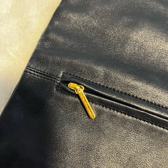 👜 Stone Mountain Navy Blue Fold-Over Clutch / leather Tote/ clutch Bag - Picture 4 of 6